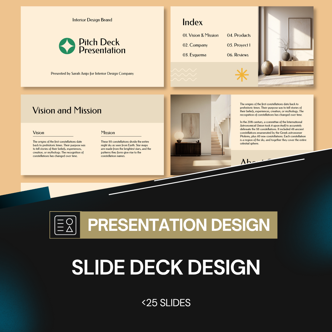Canva Slide Deck <25 Slides